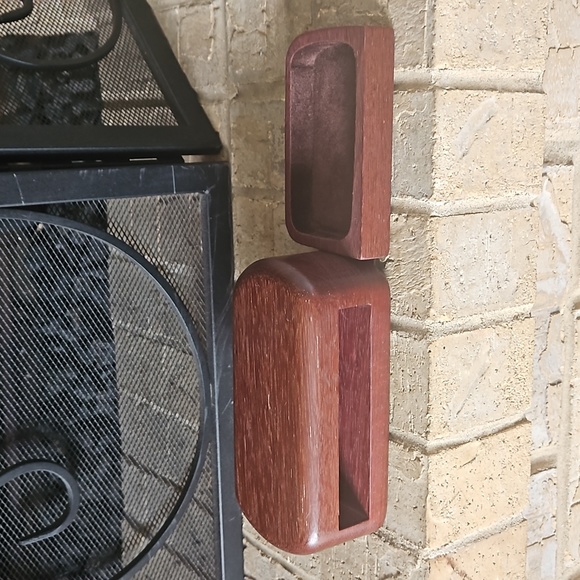 Signed John Pollock Wood Trinket Box 1987 - Picture 3 of 8